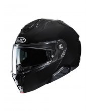 Black HJC I91 Blank Motorcycle Helmet at JTS Biker Clothing